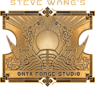 Onyx Forge - client of freelance creature sculptor Mony Cazamea