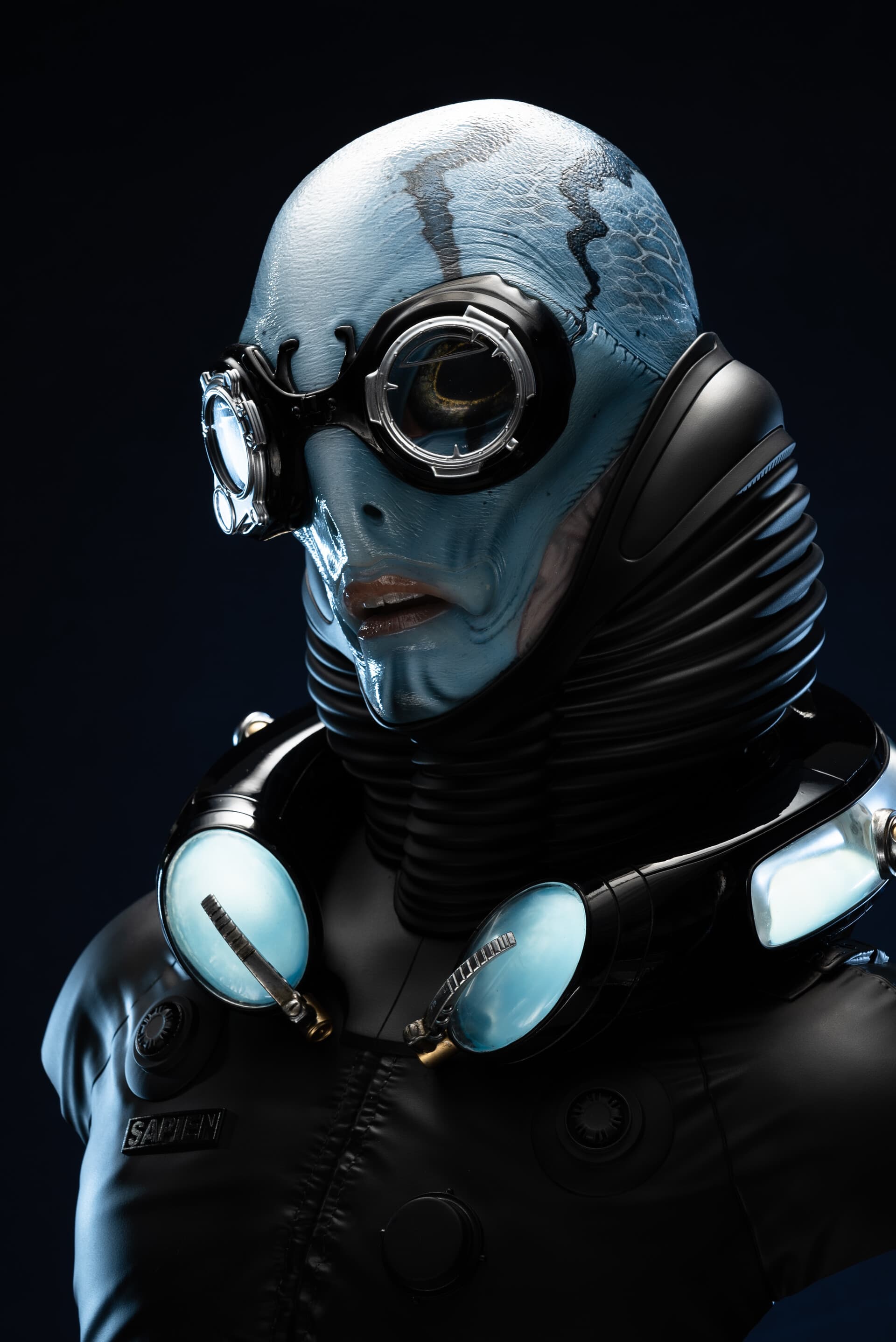 Abe Sapien Life-Size Bust — Collectibles by Mony Cazamea — View 1