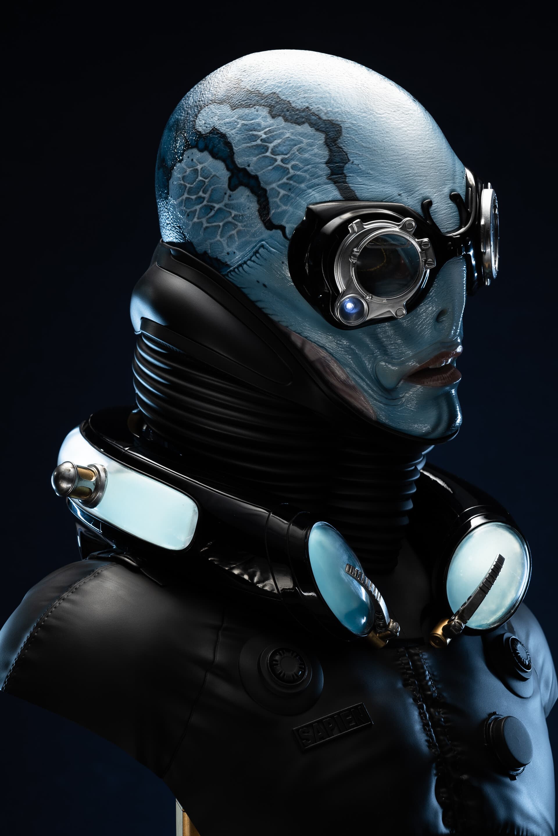 Abe Sapien Life-Size Bust — Collectibles by Mony Cazamea — View 3