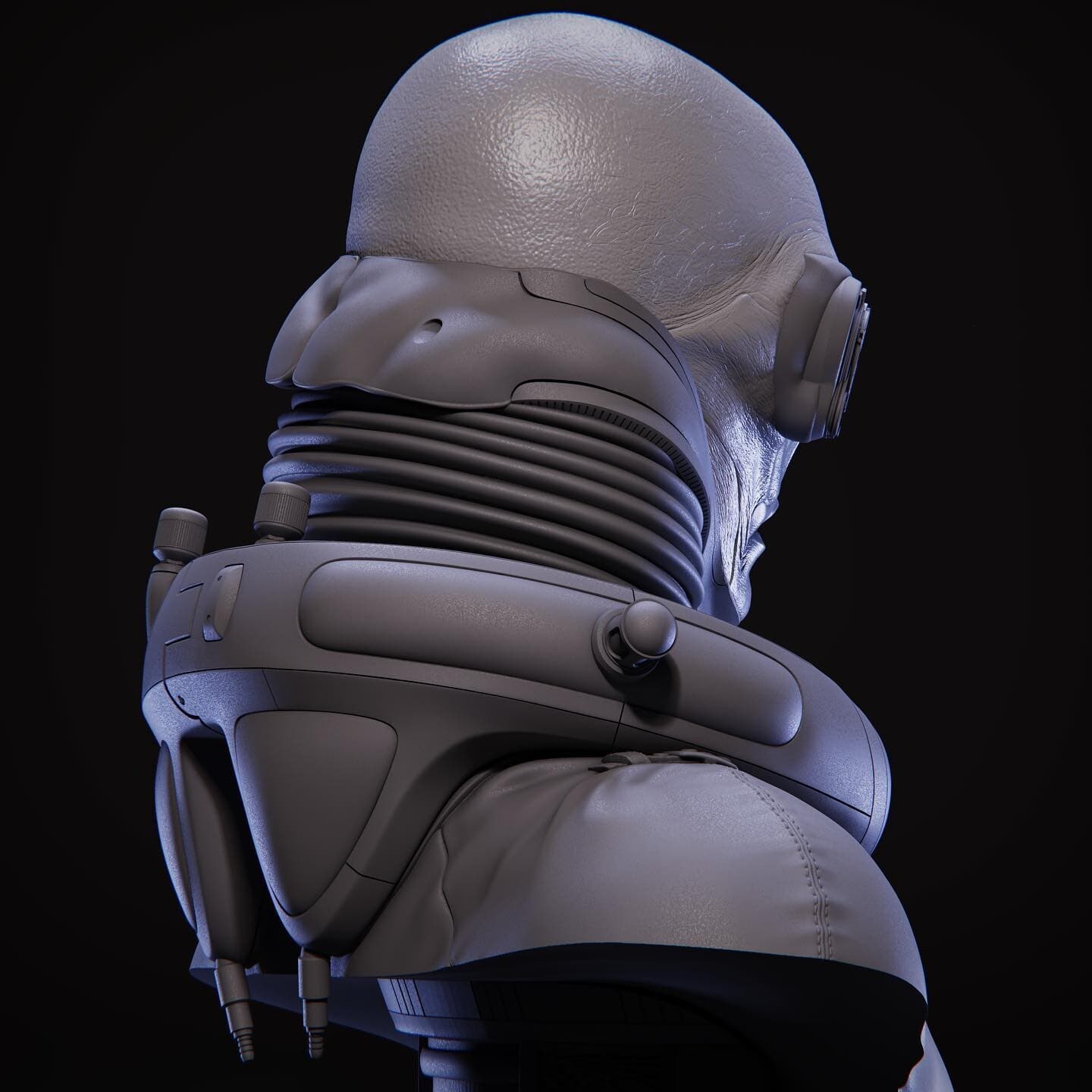 Abe Sapien Life-Size Bust — Collectibles by Mony Cazamea — View 12