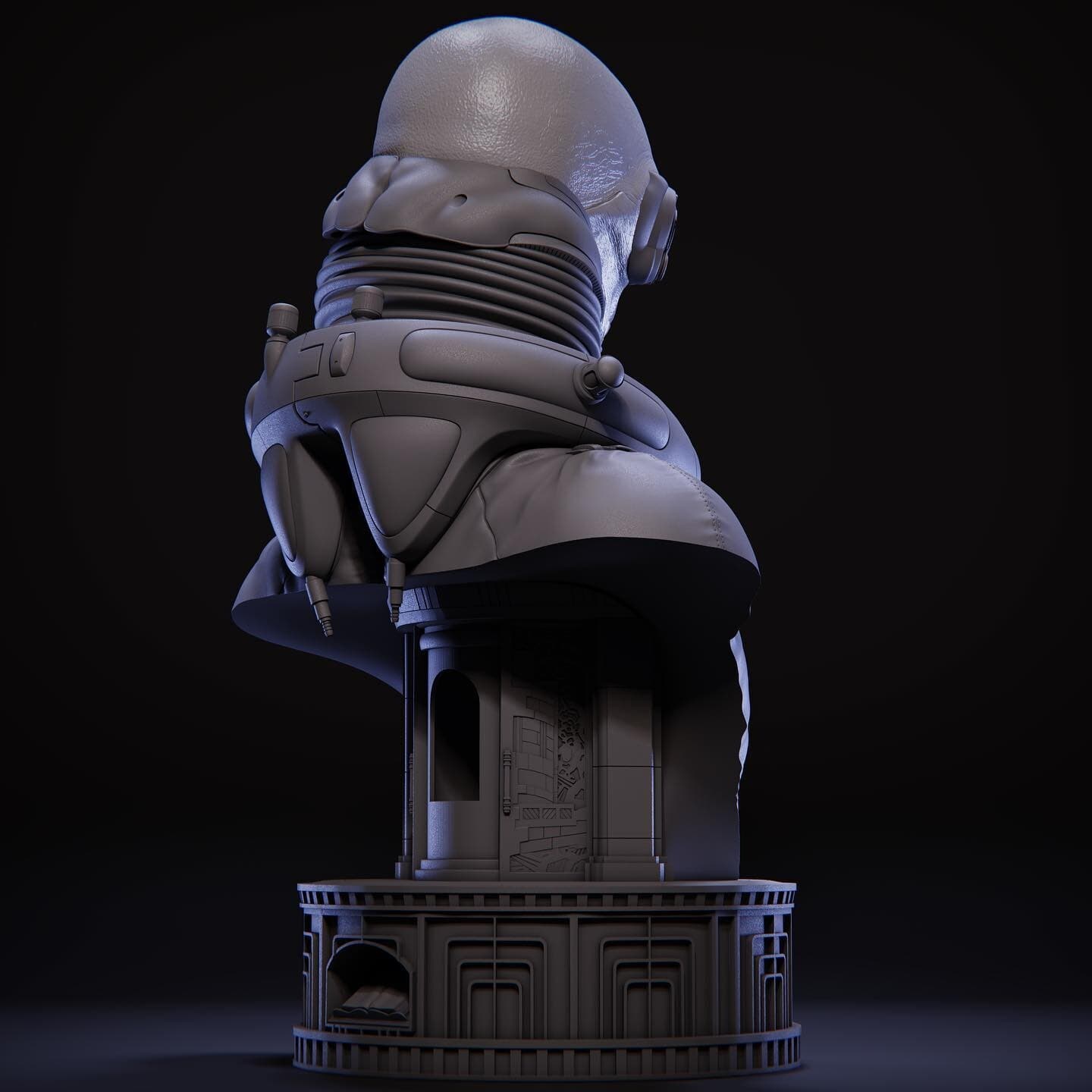 Abe Sapien Life-Size Bust — Collectibles by Mony Cazamea — View 16