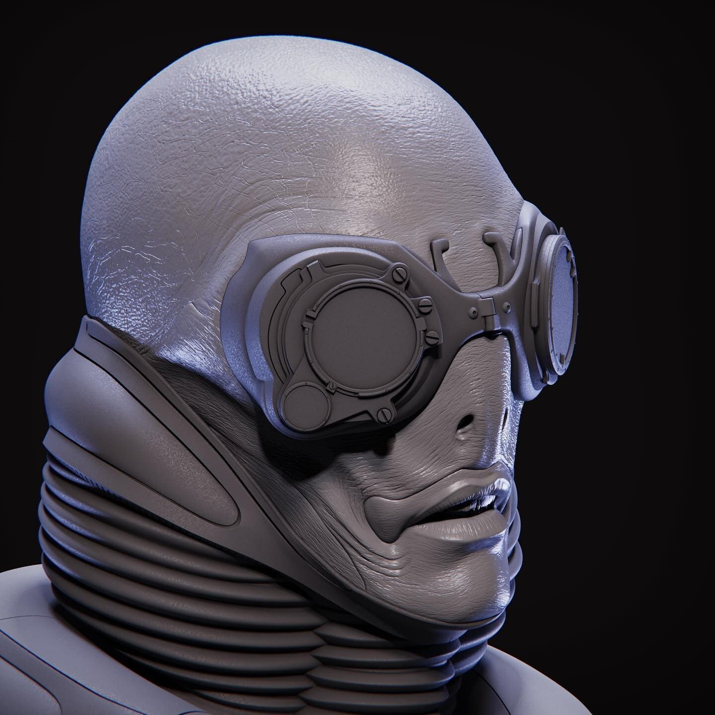 Abe Sapien Life-Size Bust — Collectibles by Mony Cazamea — View 17