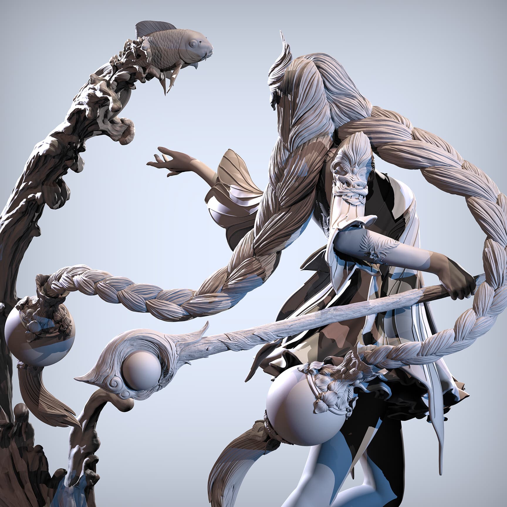 Da Qiao 1/6 - Honor of Kings — Collectibles by Mony Cazamea — View 6