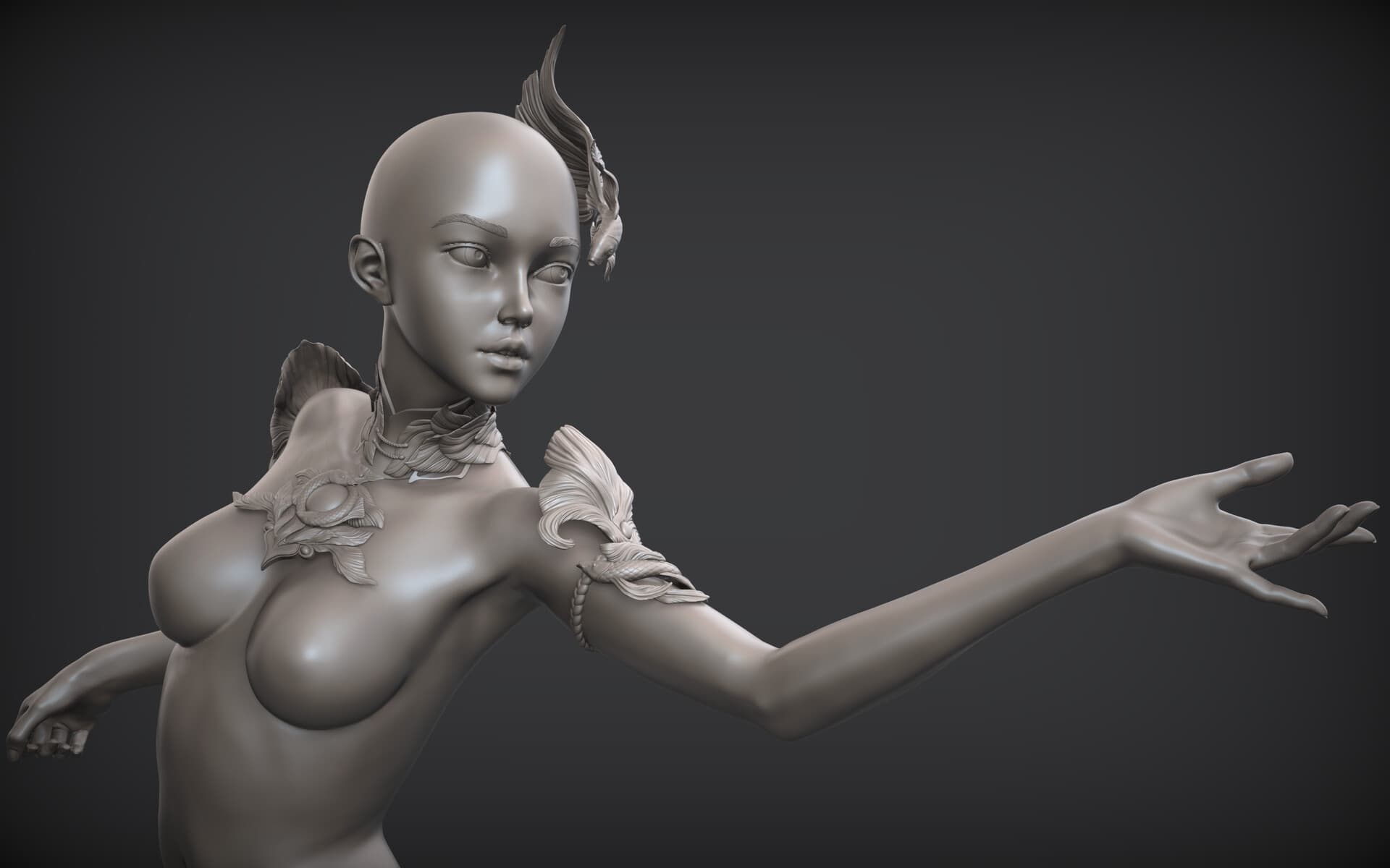 Da Qiao - Honor of Kings — Production by Mony Cazamea — View 8