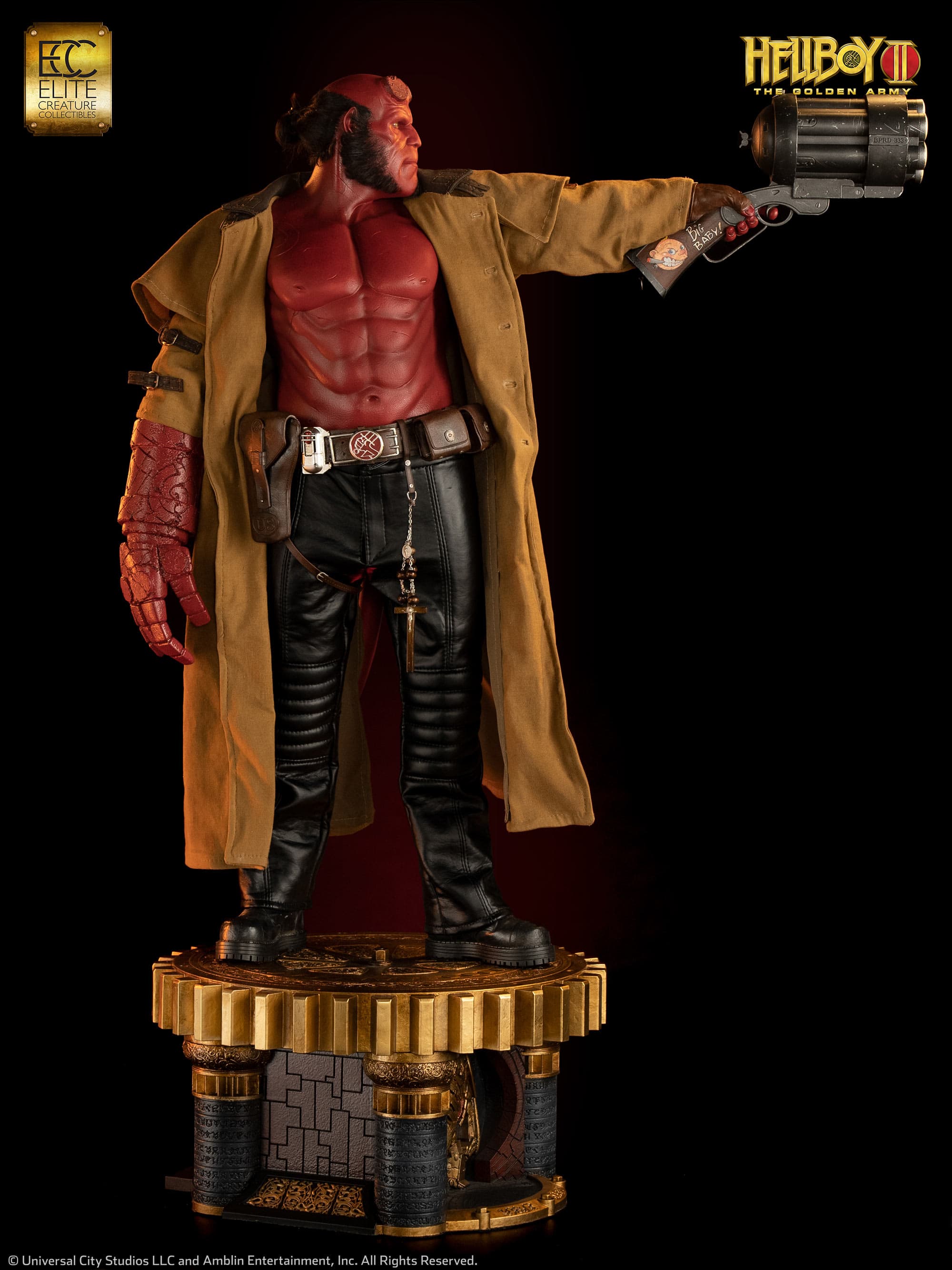 Hellboy 1/3 Scale Maquette — Collectibles by Mony Cazamea — View 3