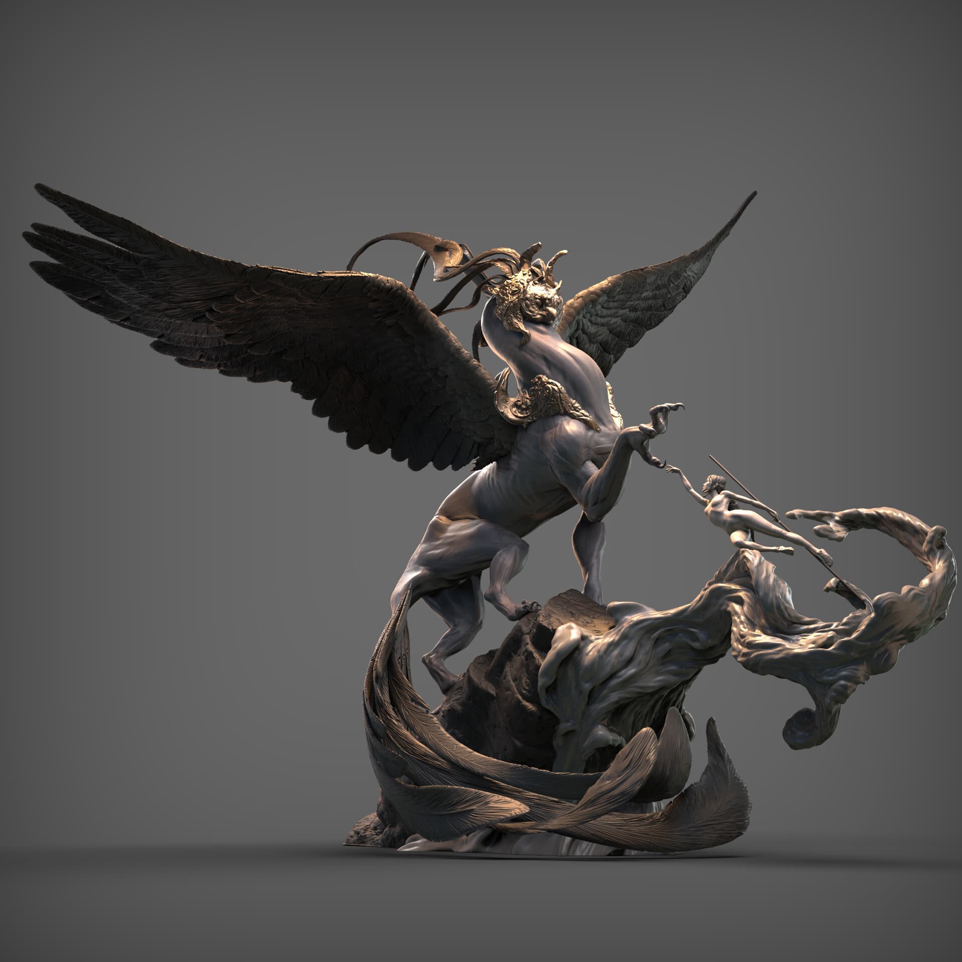 Owl — Original Work by Mony Cazamea — View 1