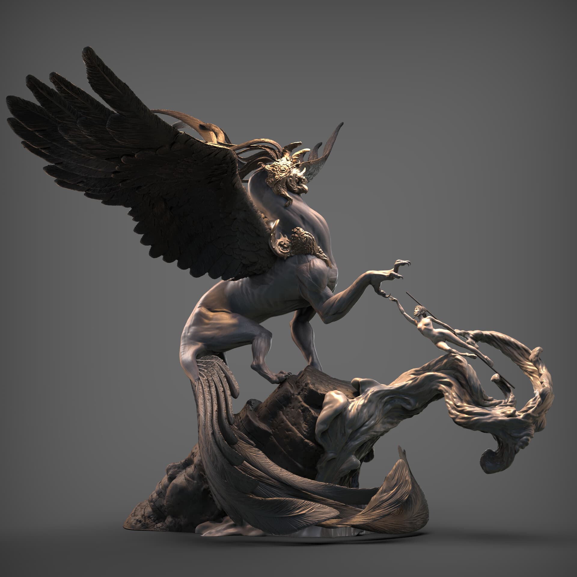 Owl — Original Work by Mony Cazamea — View 2