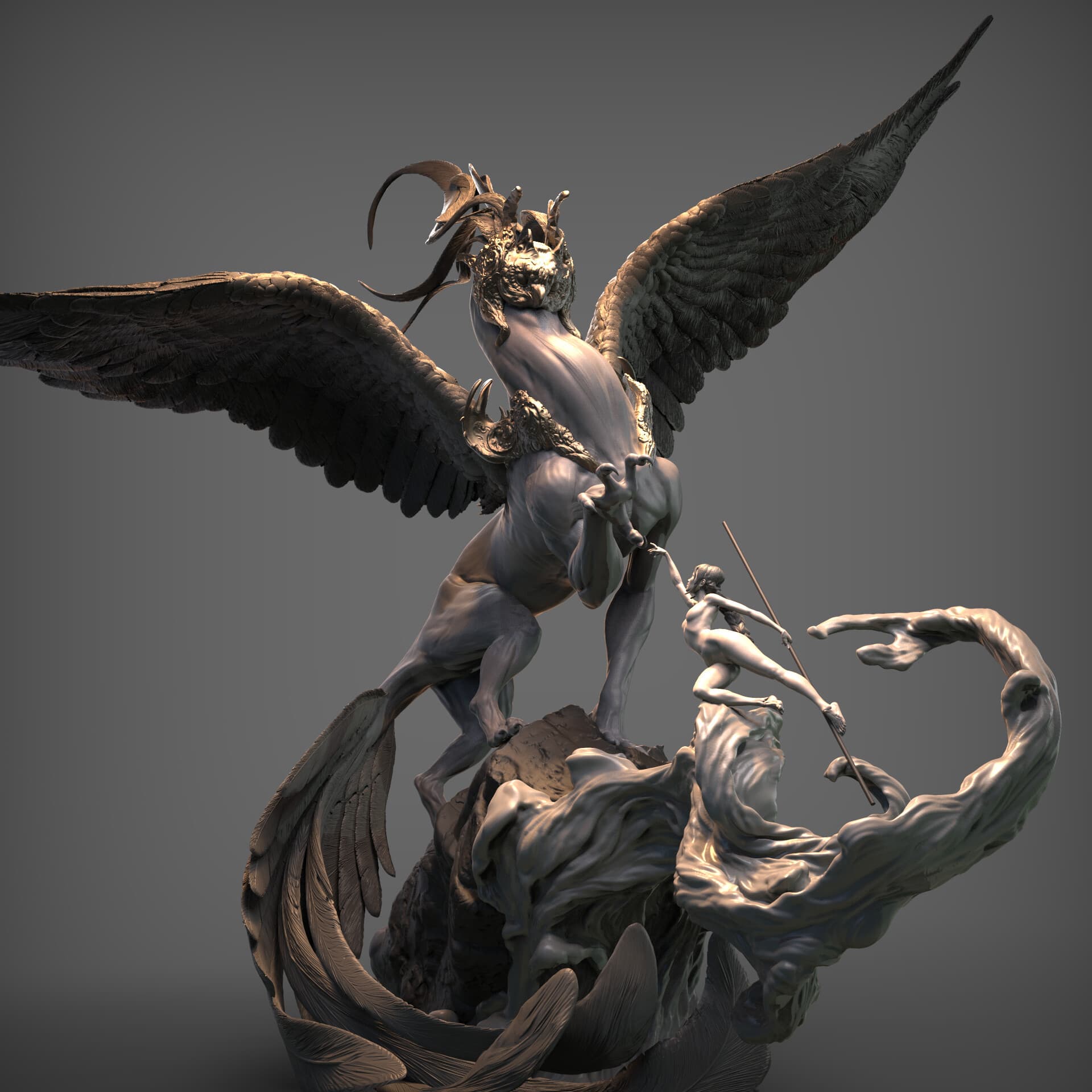 Owl — Original Work by Mony Cazamea — View 4