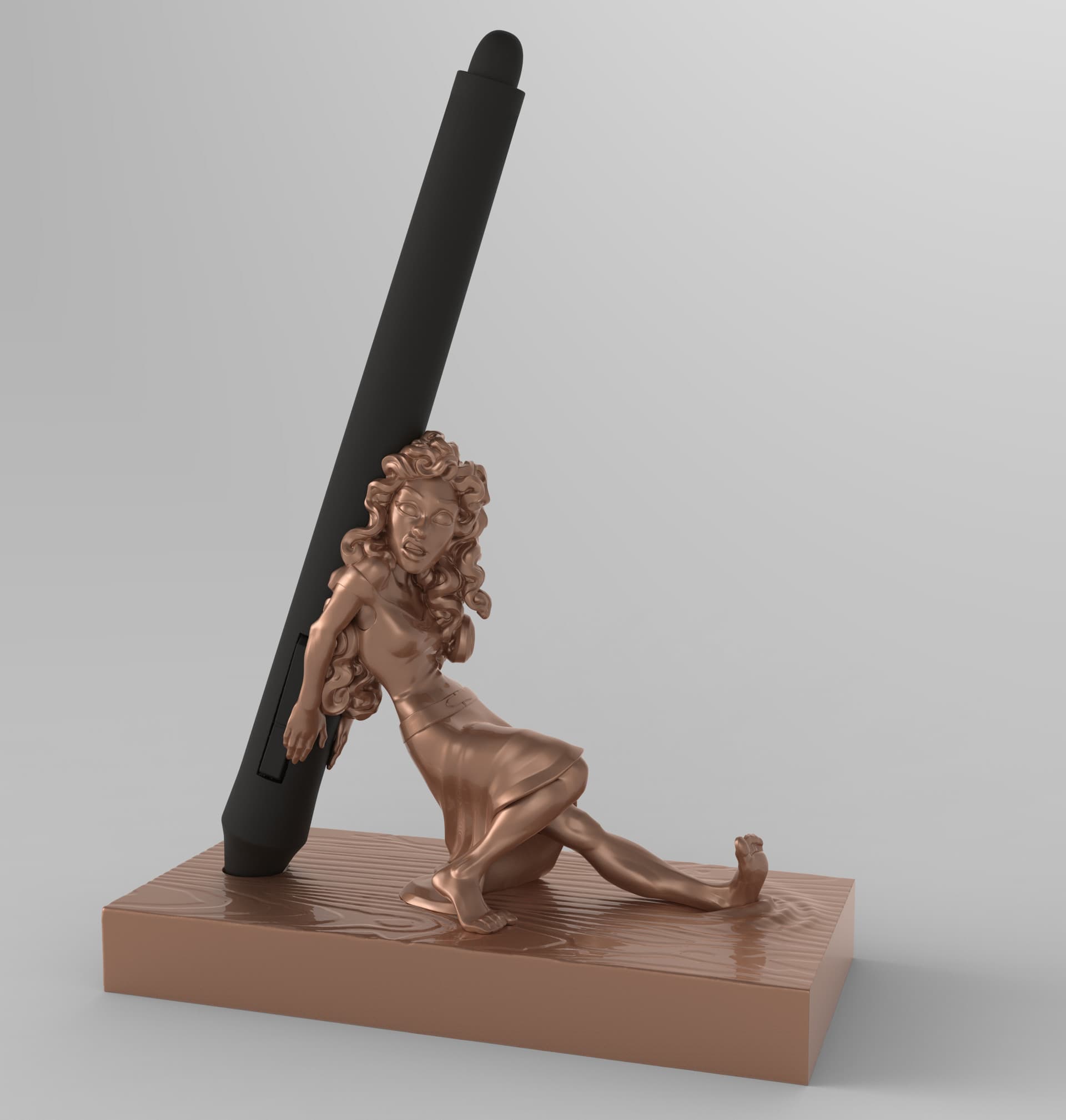 Wacom Pen Holder — Original Work by Mony Cazamea — View 1