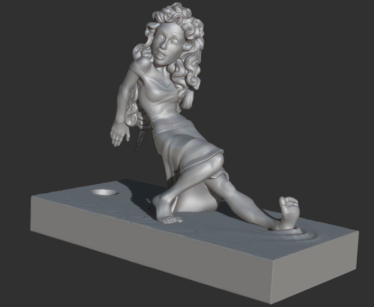 Wacom Pen Holder — Original Work by Mony Cazamea — View 5