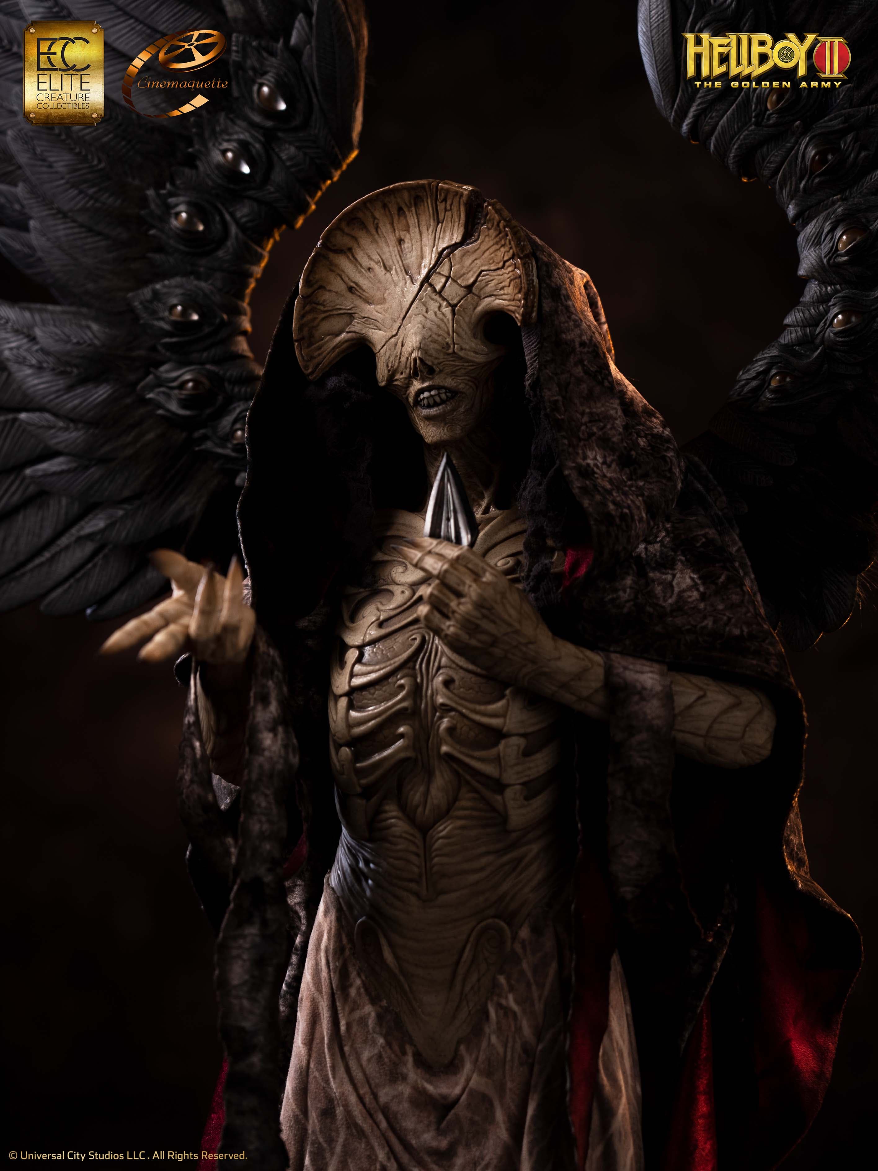 Angel of Death film maquette - cinematic creature design for production